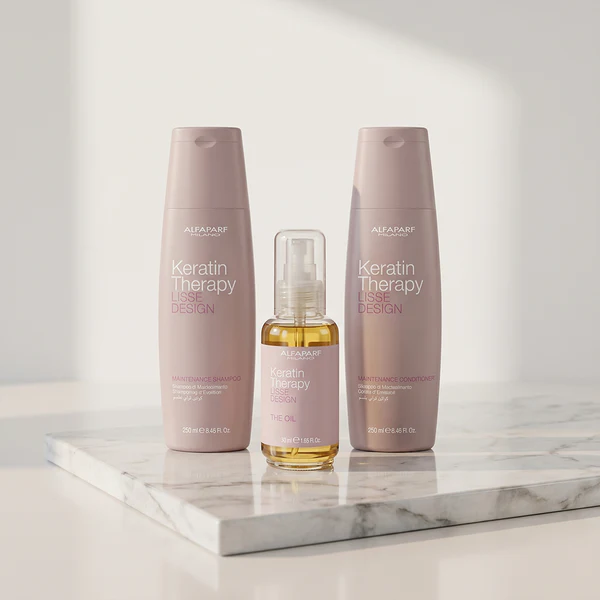 Keratin Therapy Complete Hair Care set (Shampoo + Conditioner + Oil)